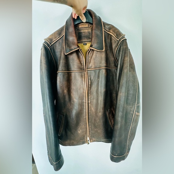 SONOMA | LETHER JACKET | M - Picture 5 of 17